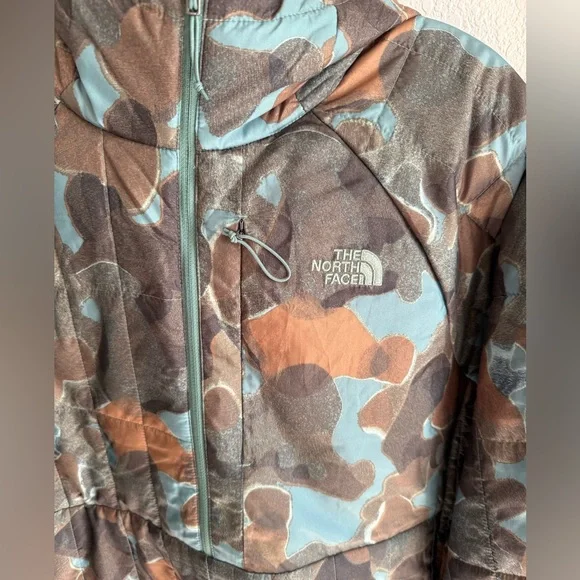 The North Face Camo Jacket - Blue and Brown - Picture 3 of 4